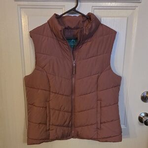 Aeropostale Women's Pink Puffer Vest Size XL